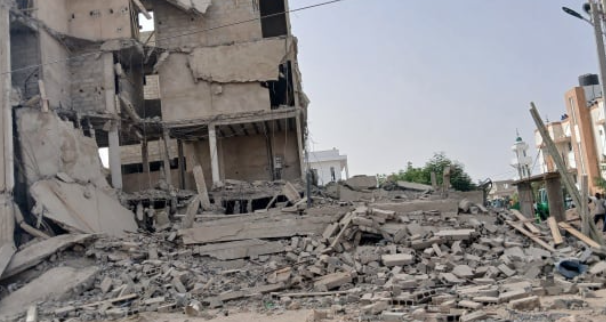 Effondrement immeuble à Touba